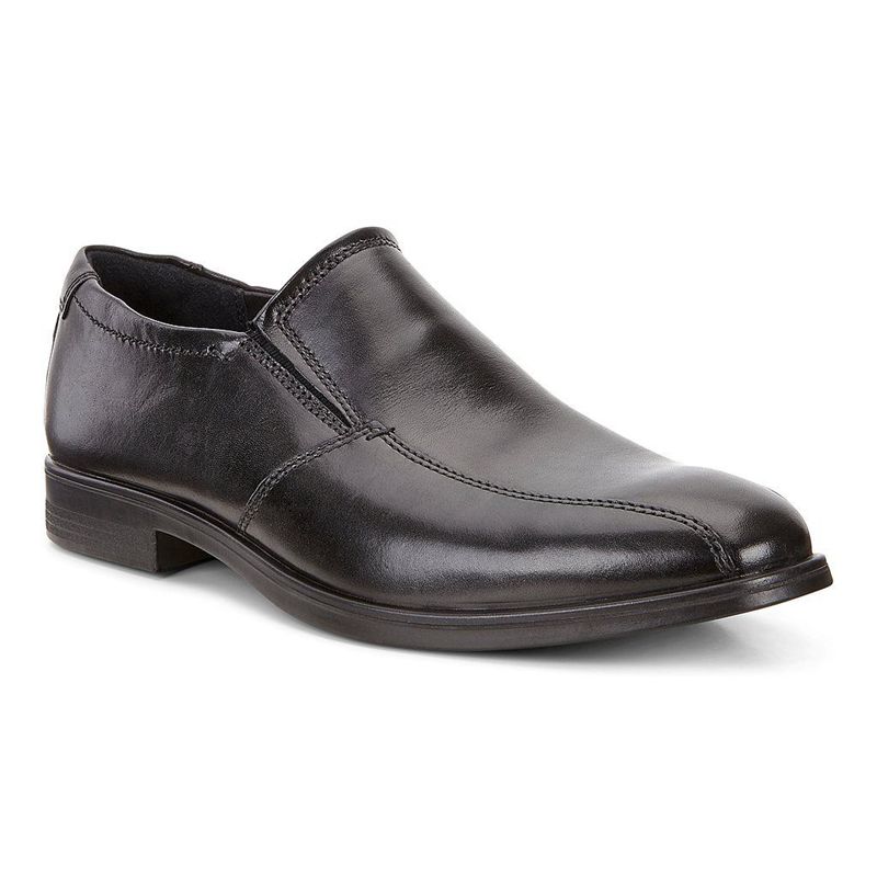 Zapatos Con Cordones Ecco Melbourne Para Hombre,Negras,245876-TYR